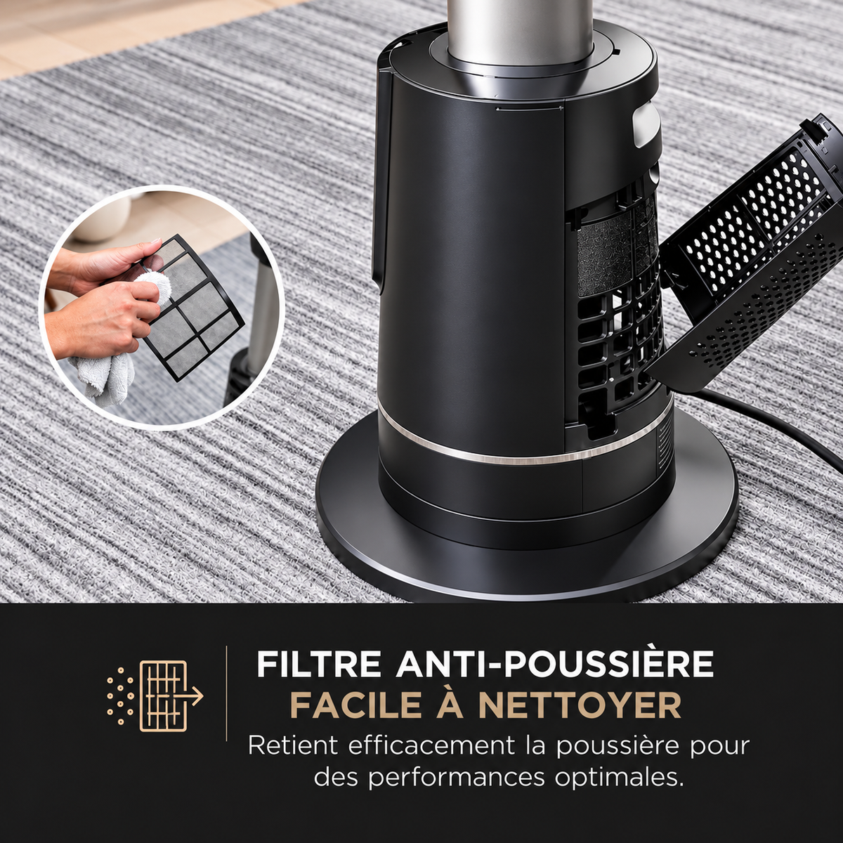 Shark TurboBlade Cool + Heat | Chauffage et Ventilateur 2-en-1