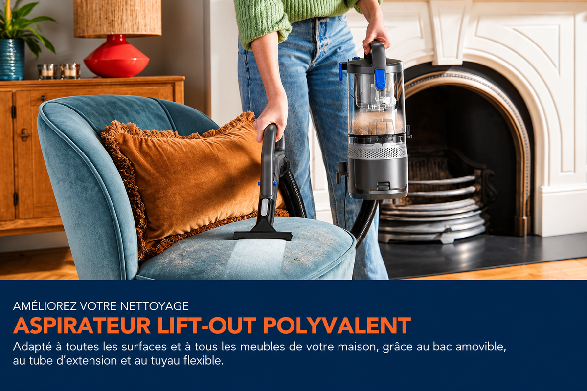 Vax LiftOut Pet Aspirateur Balai Filaire