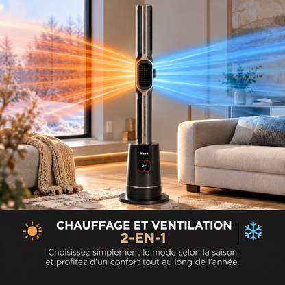Shark TurboBlade Cool + Heat | Chauffage et Ventilateur 2-en-1
